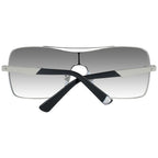 Sonnenbrille aus silbernem Metall