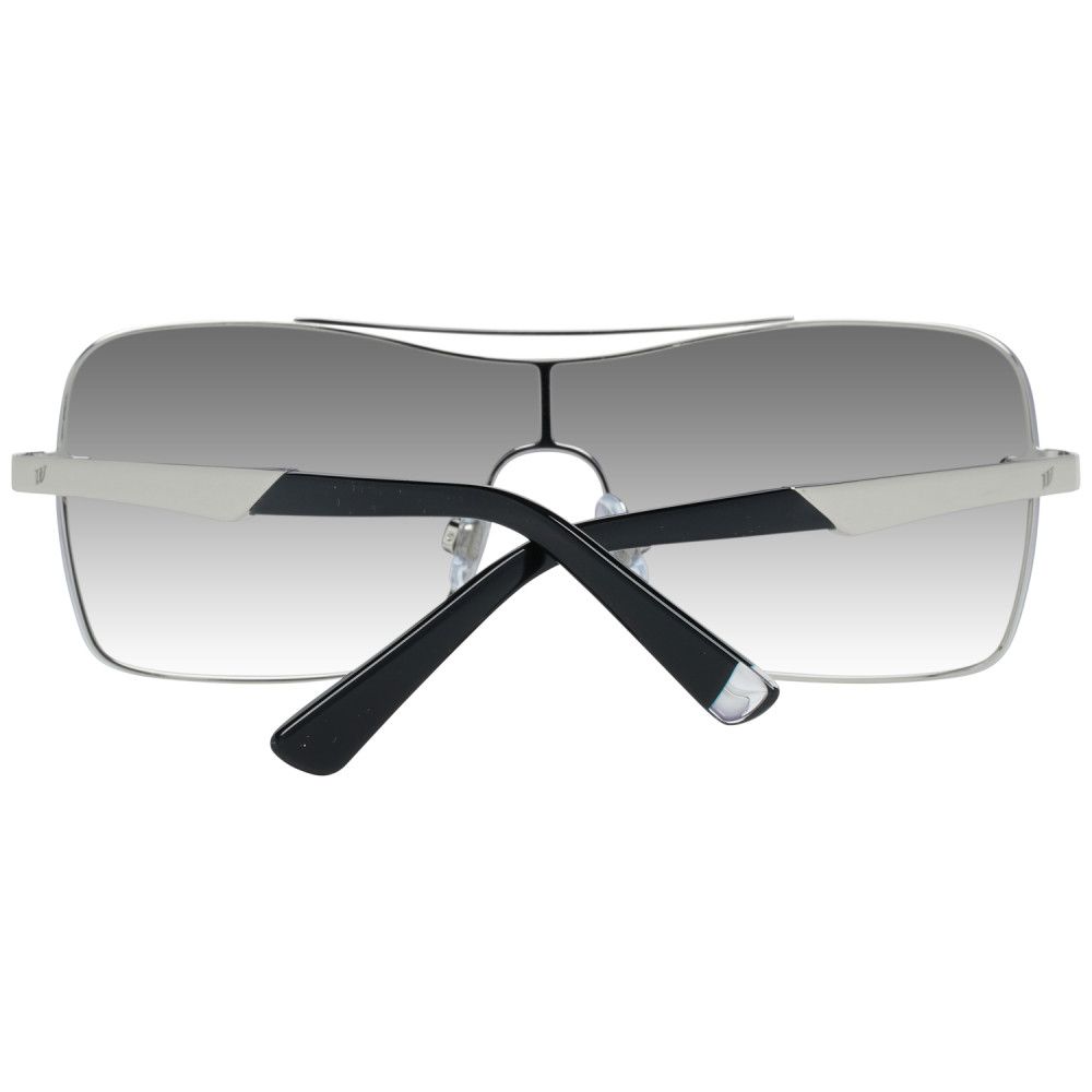 Sonnenbrille aus silbernem Metall