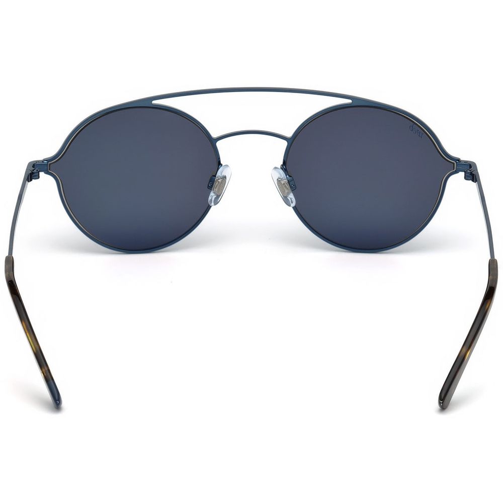 Occhiali da sole in metallo blu