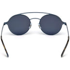 Occhiali da sole in metallo blu