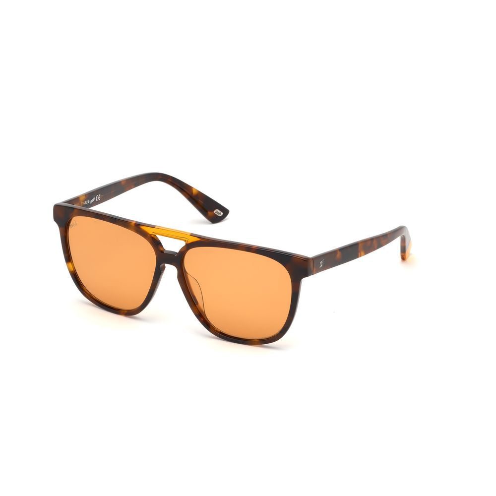Braune Kunststoffsonnenbrille