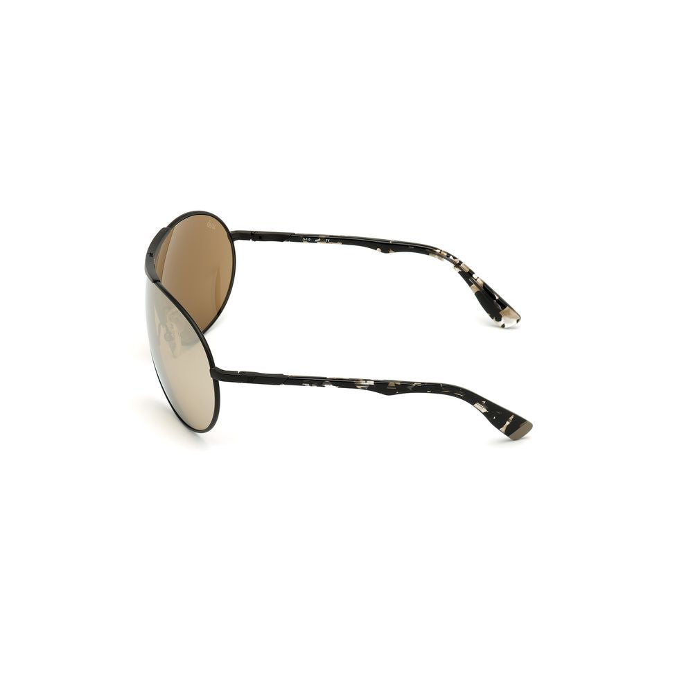 Black Metal Sunglasses