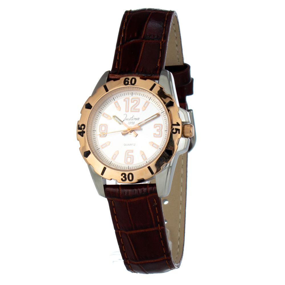 Braune Leder Armbanduhr