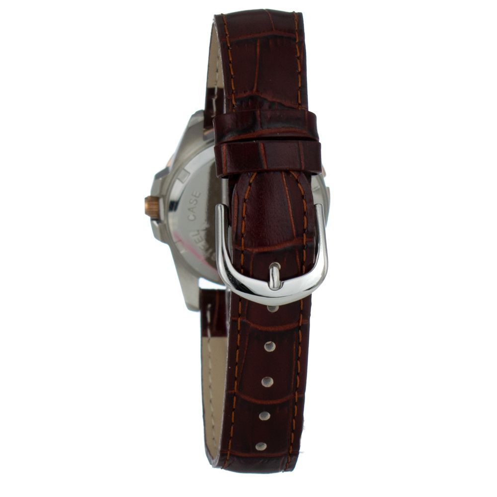 Braune Leder Armbanduhr