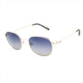 Goldfarbene Sonnenbrille aus Metall