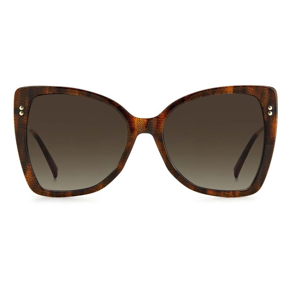 Braune Sonnenbrille aus Kunststoff