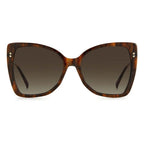 Braune Sonnenbrille aus Kunststoff