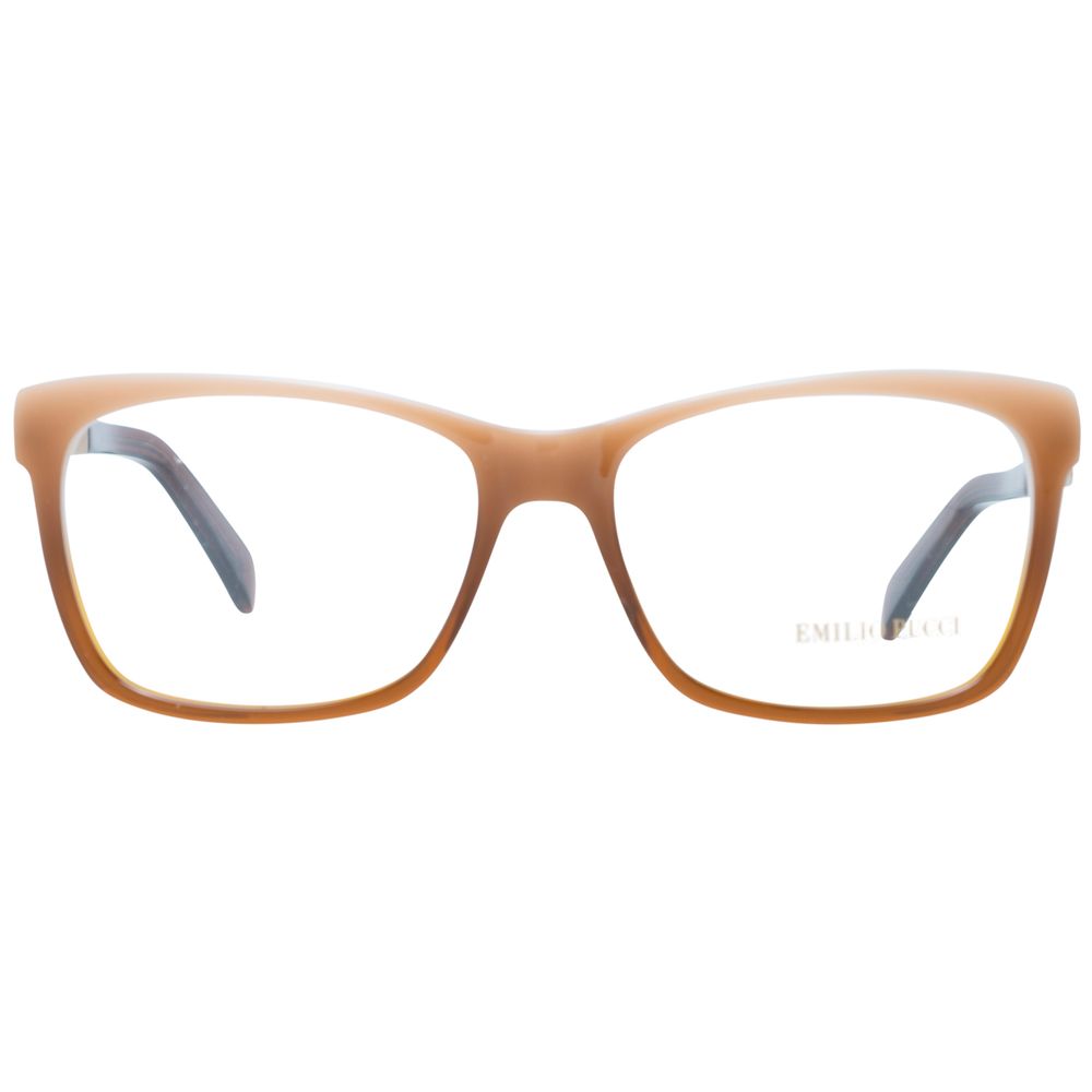 Braune Kunststoffbrille (Fassungen)