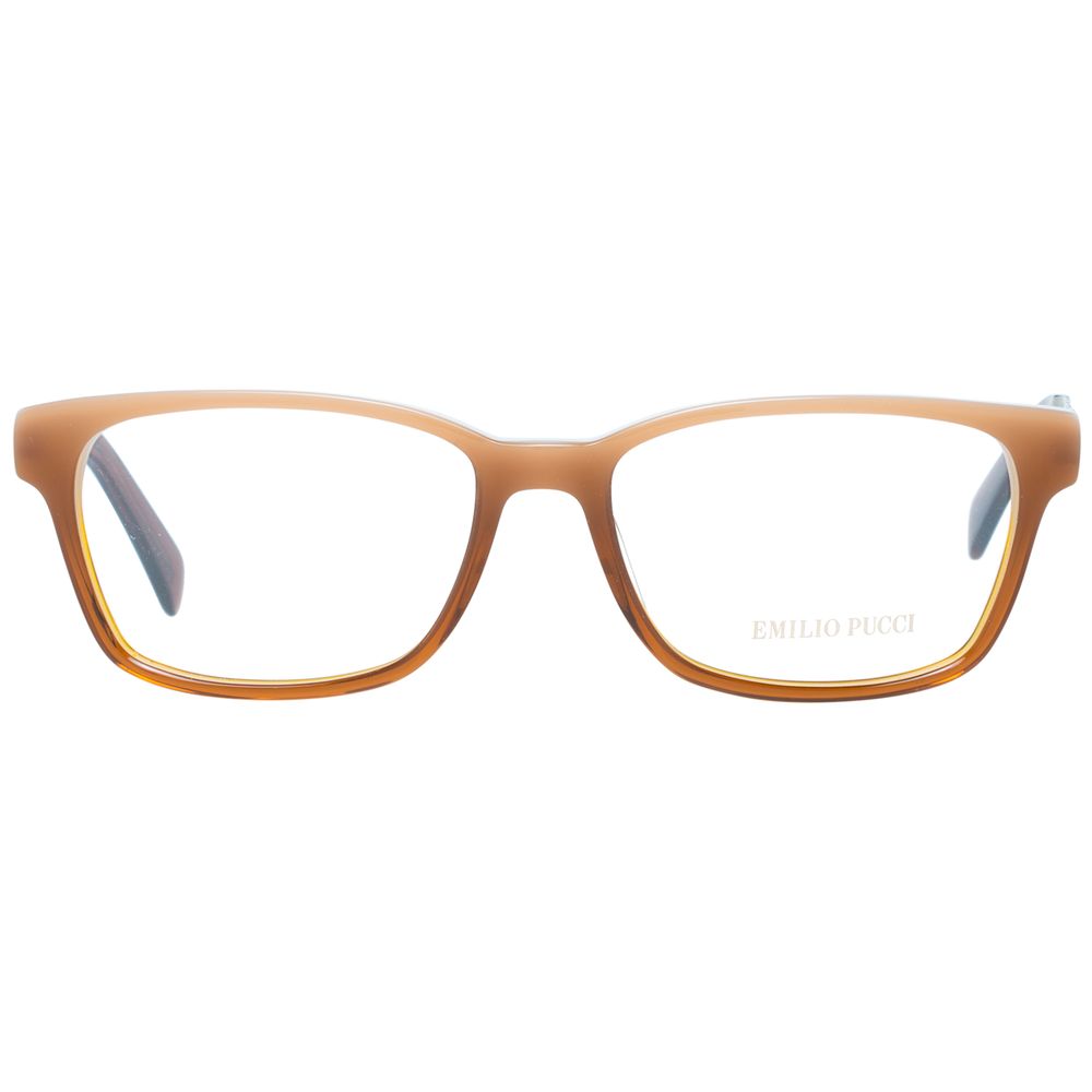 Braune Kunststoffbrille (Fassung)