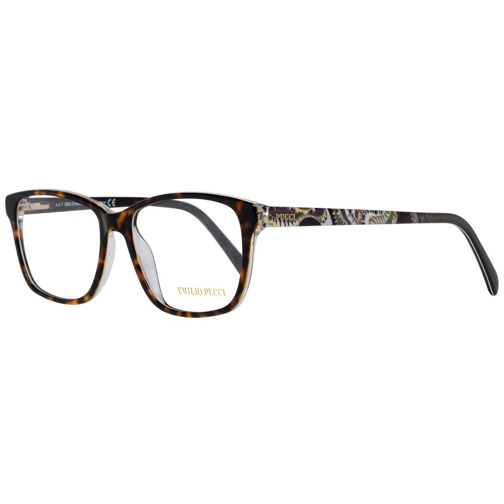 Braune Kunststoffbrille