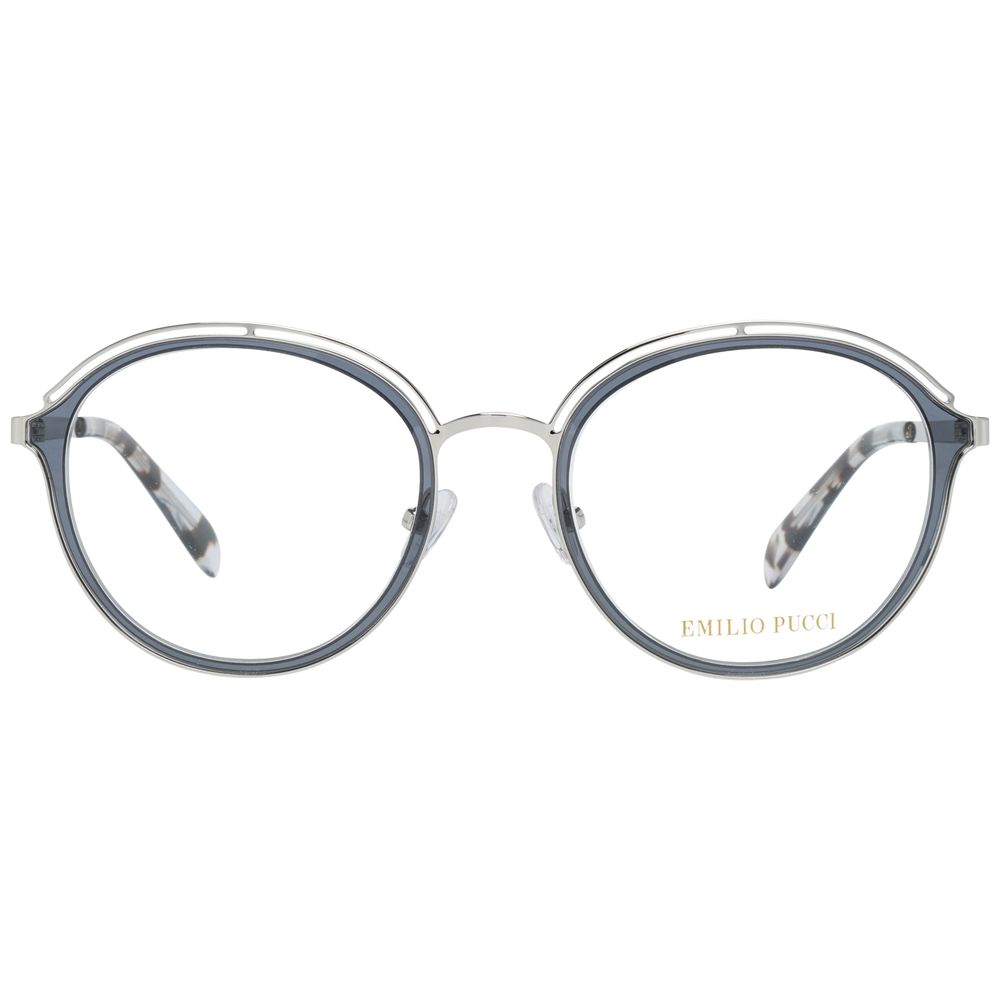 Brille mit grauem Metallgestell