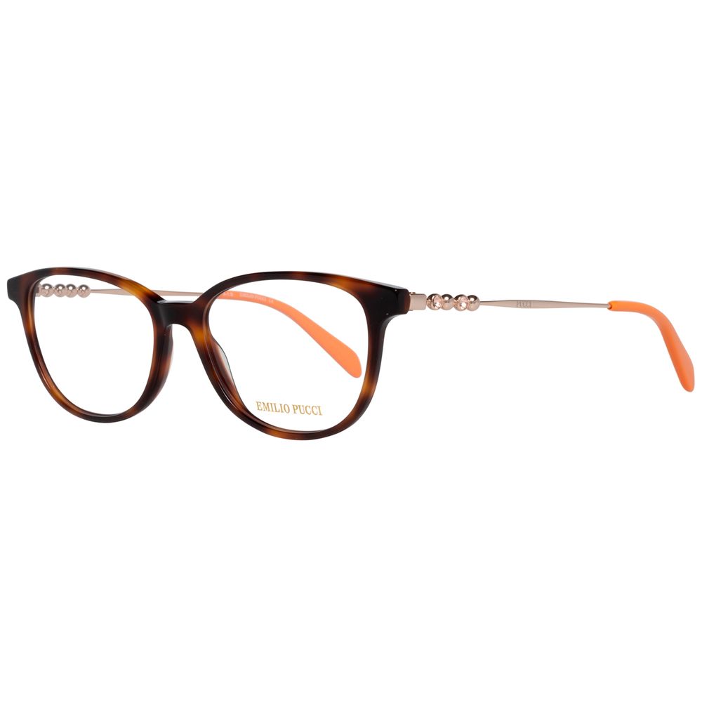Braune Kunststoffbrille