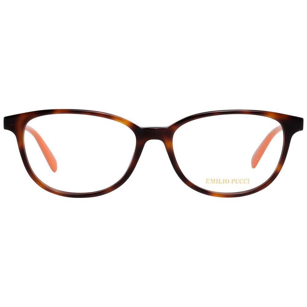 Braune Kunststoffbrille