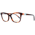 Braune Kunststoffbrille