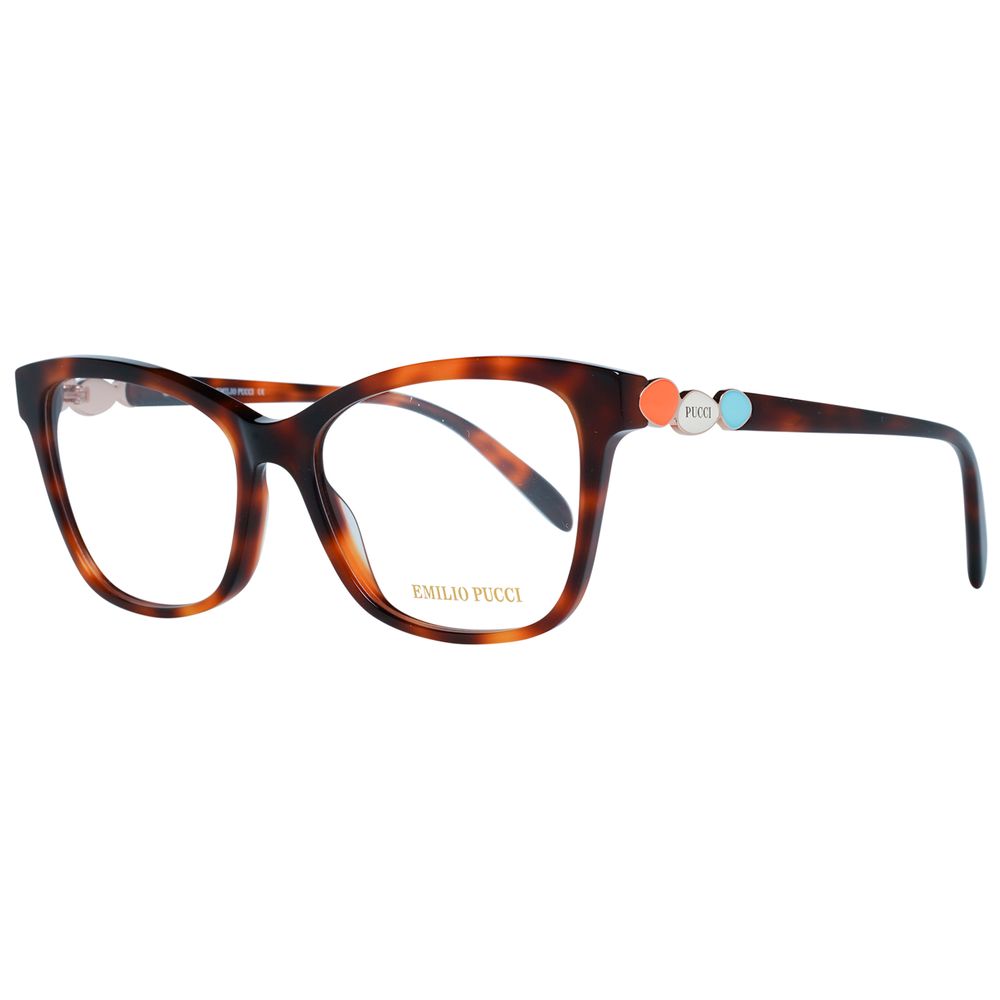Braune Kunststoffbrille