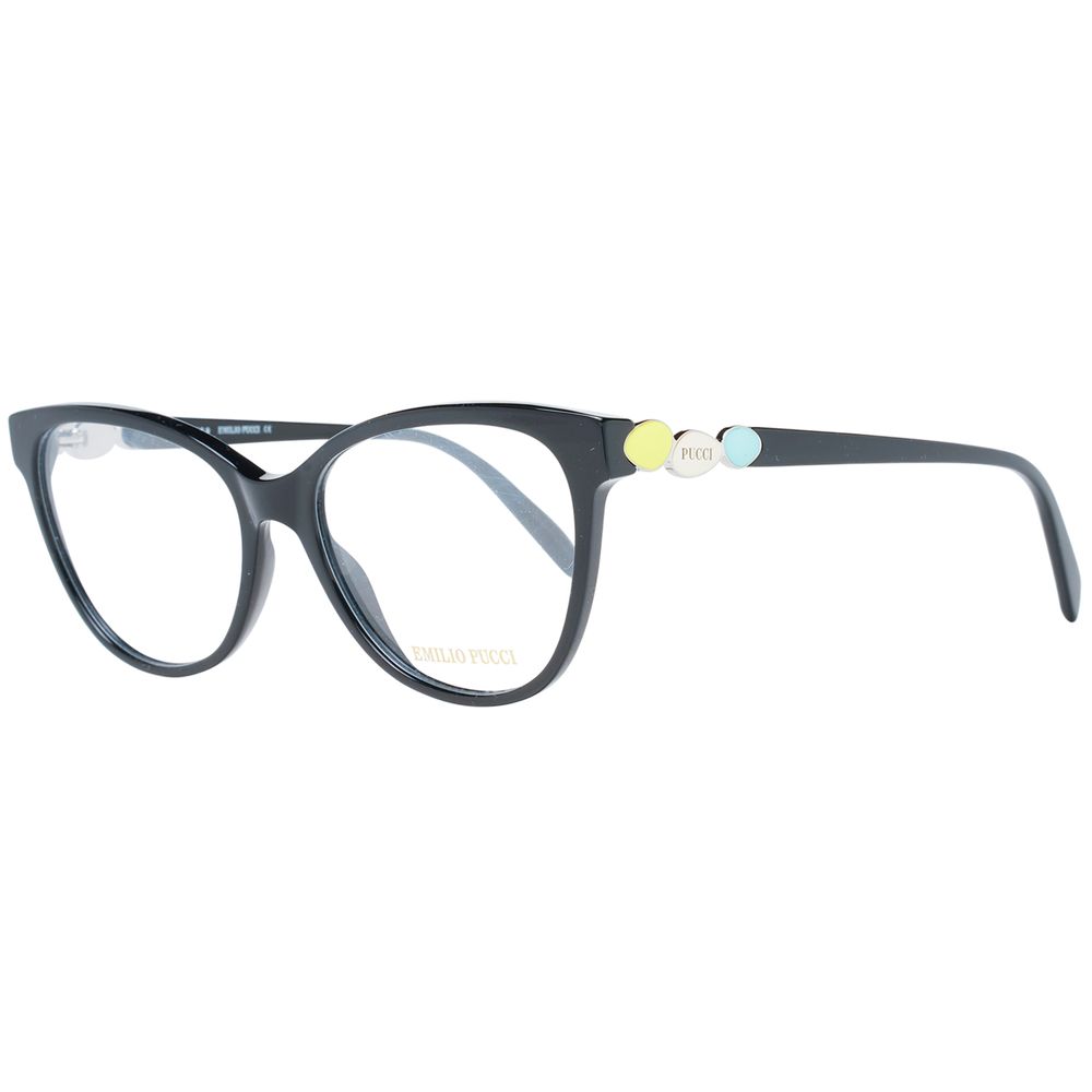 Brille aus schwarzem Acetat