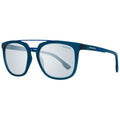 Blaue Metallsonnenbrille