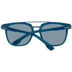 Blaue Metallsonnenbrille
