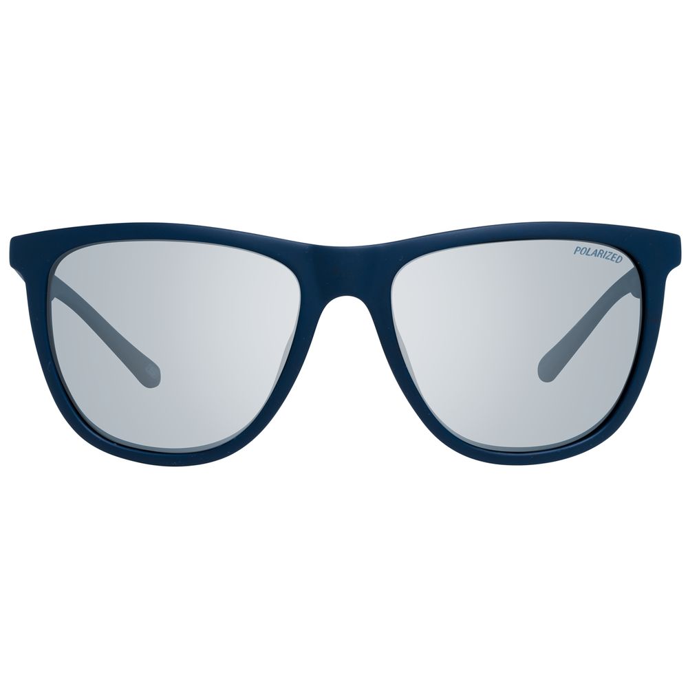 Blaue Plastik-Sonnenbrille