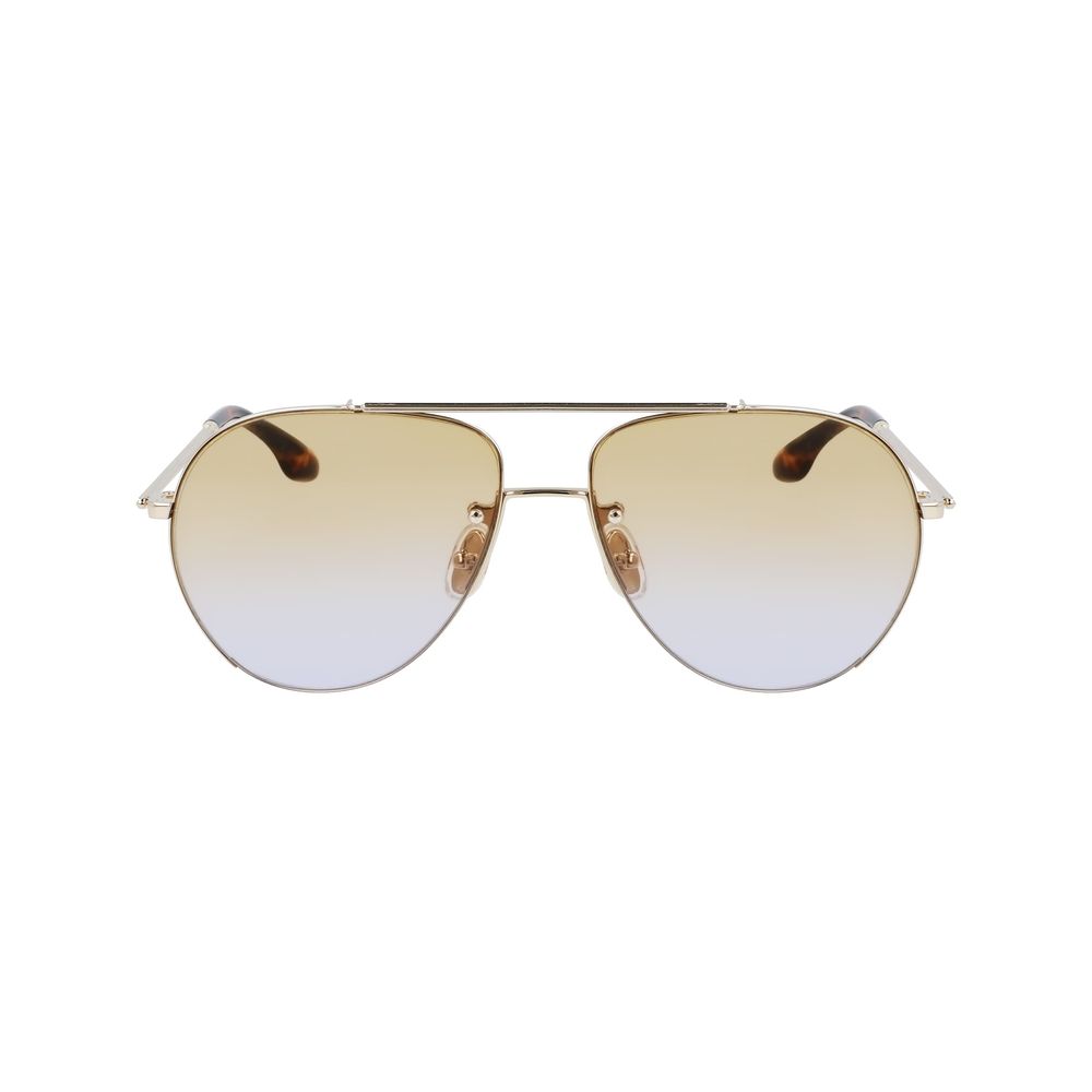 Goldfarbene Sonnenbrille aus Metall