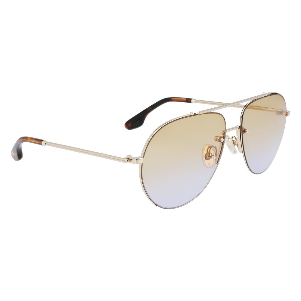 Goldfarbene Sonnenbrille aus Metall