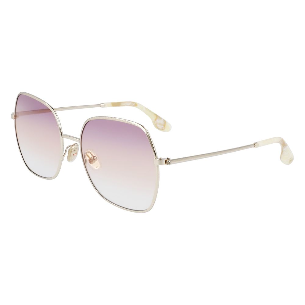 Goldene Metallsonnenbrille