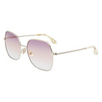 Goldene Metallsonnenbrille