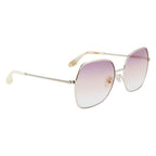 Goldene Metallsonnenbrille