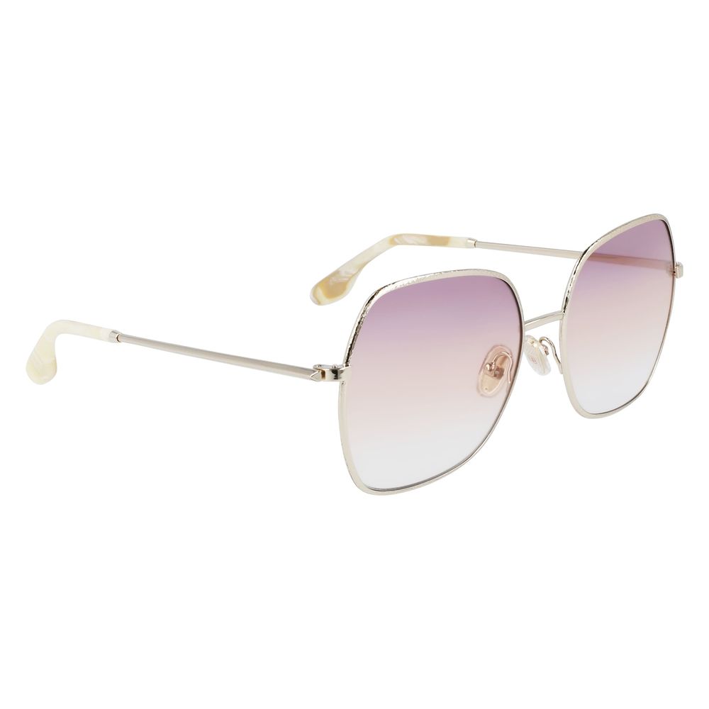 Goldene Metallsonnenbrille