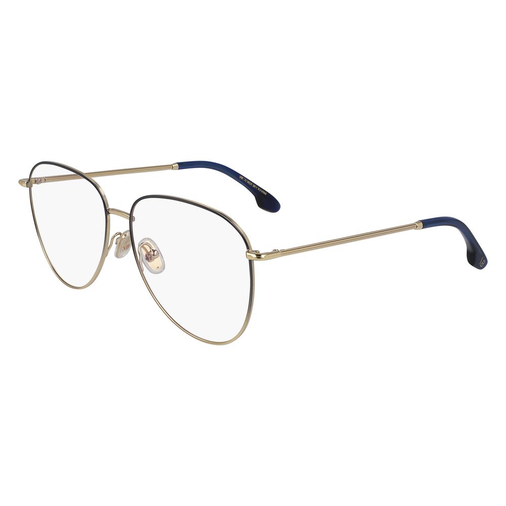 Blaue Metallbrille (Gestell)