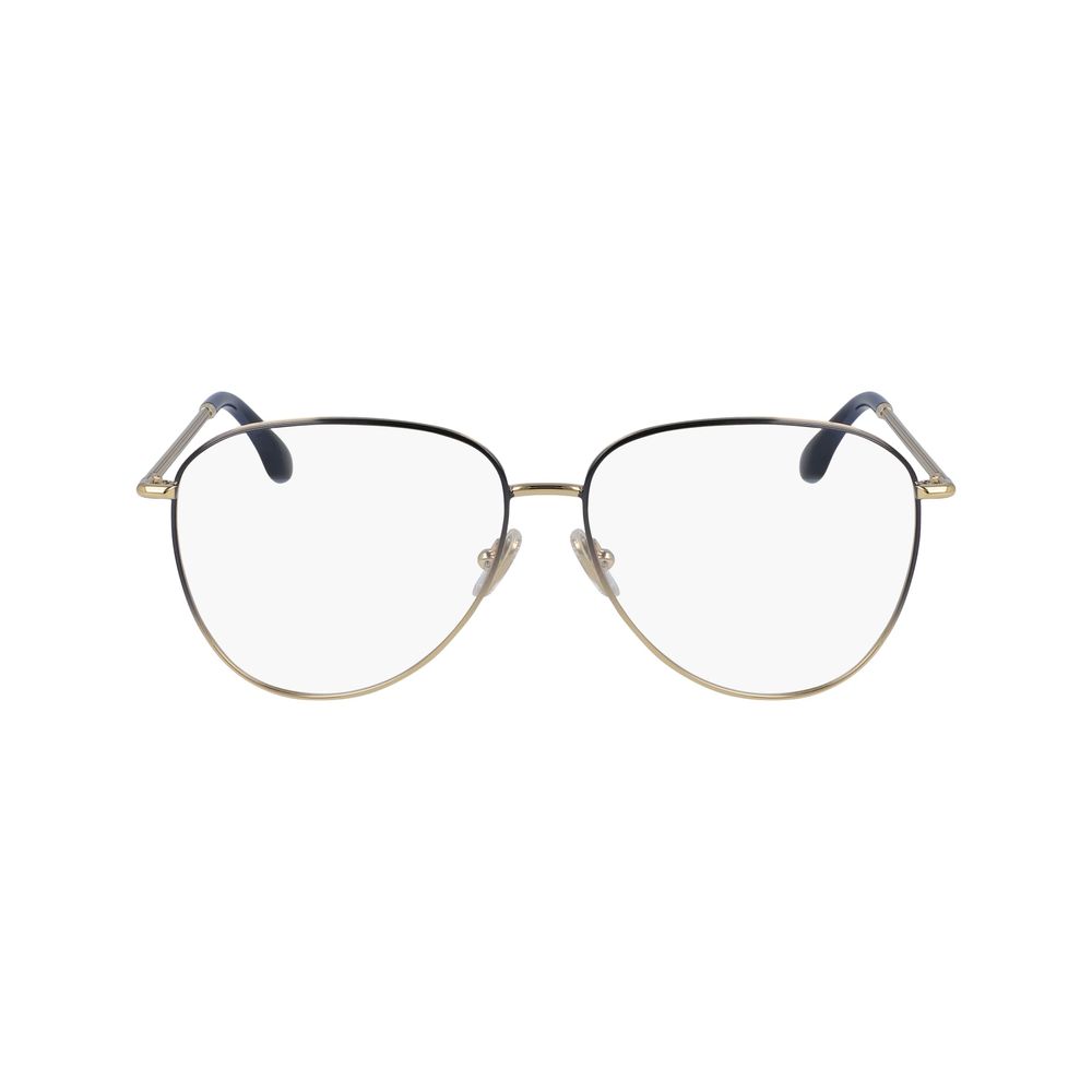 Blaue Metallbrille (Gestell)