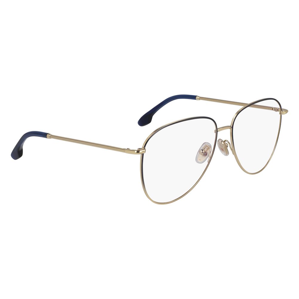 Blaue Metallbrille (Gestell)