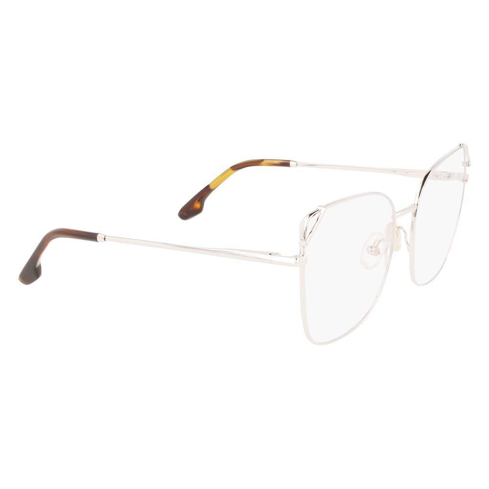 Brille (Gestell) aus grauem Metall