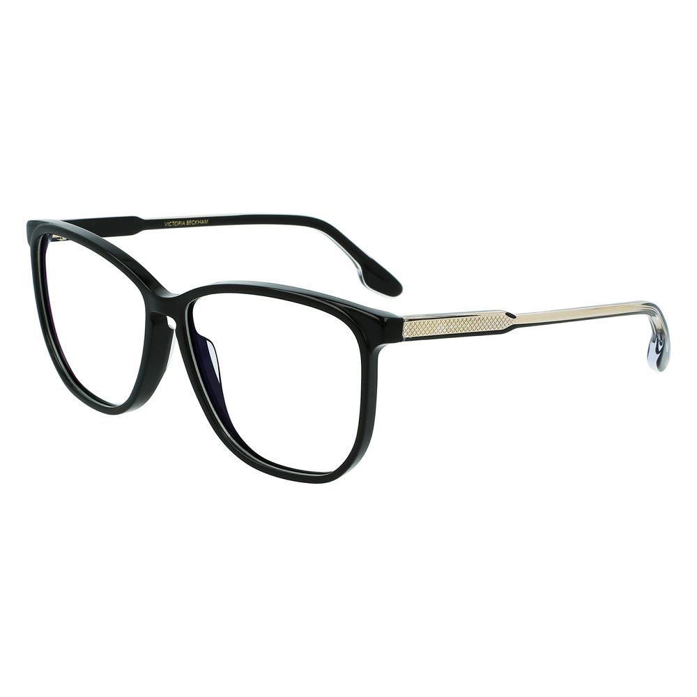 Brille aus schwarzem Acetat