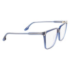 Blaue Acetatbrille
