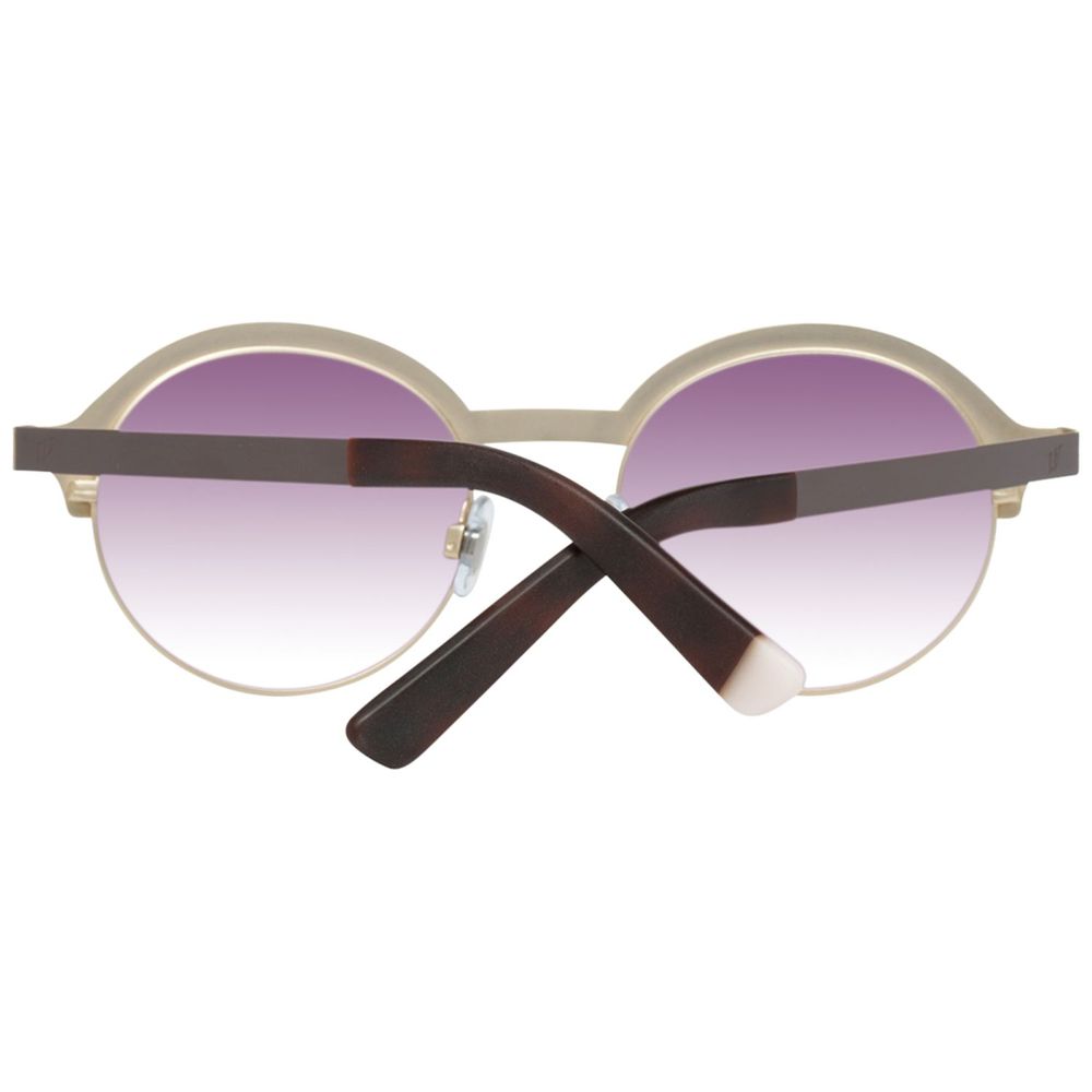 Goldene Metallsonnenbrille