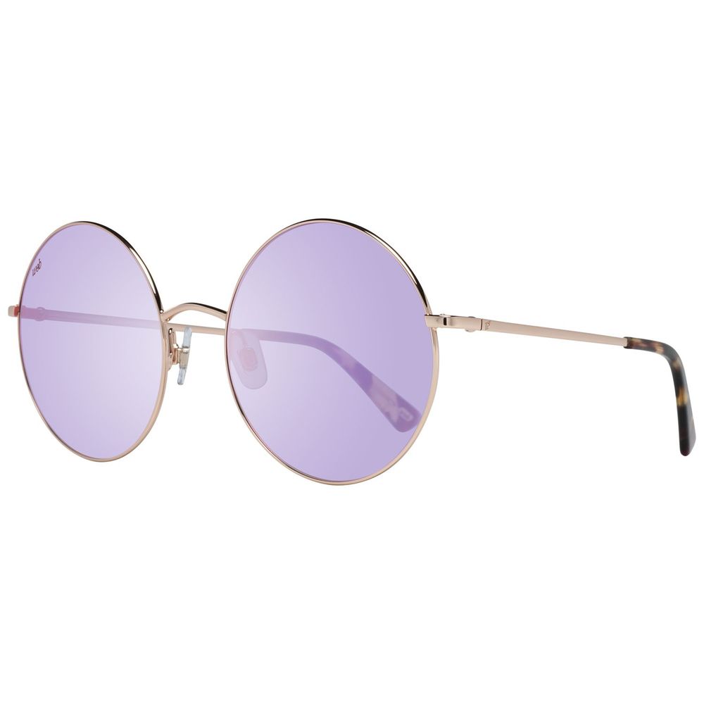 Sonnenbrille aus Goldmetall