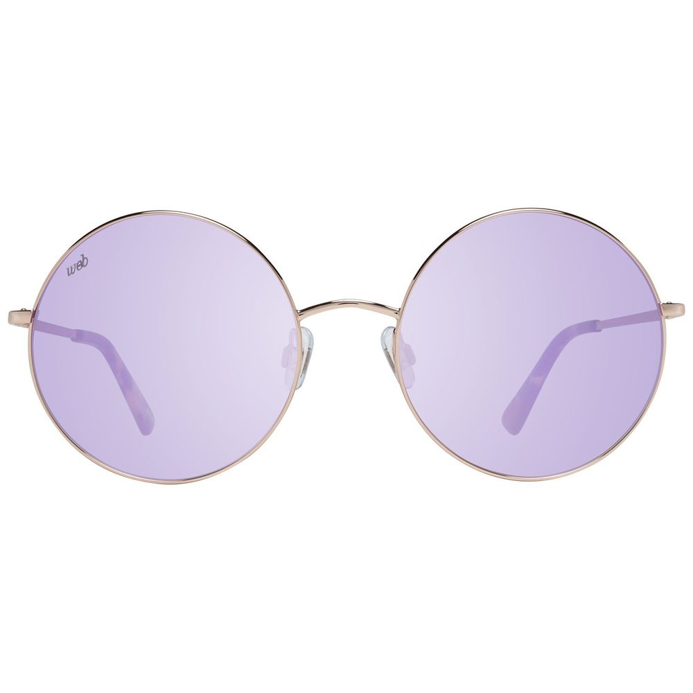 Sonnenbrille aus Goldmetall