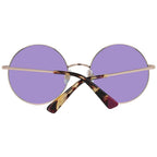 Sonnenbrille aus Goldmetall