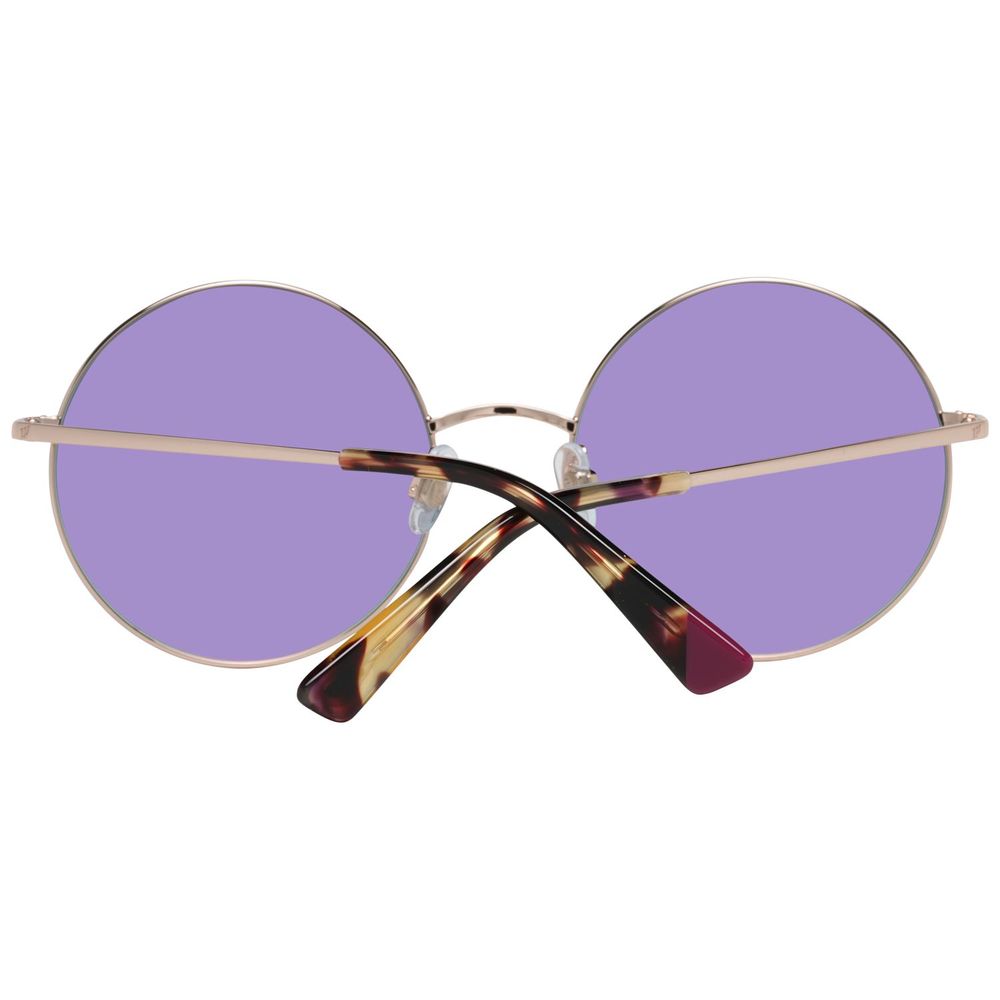 Sonnenbrille aus Goldmetall
