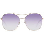 Sonnenbrille aus Goldmetall