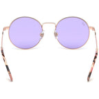 Pink Metal Sunglasses