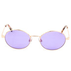 Goldene Metallsonnenbrille