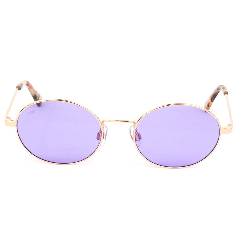 Goldene Metallsonnenbrille