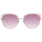 Rose Gold Metal Sunglasses
