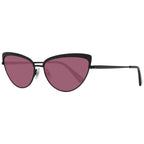 Schwarze Metal-Sonnenbrille