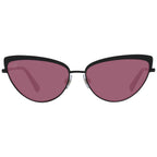 Schwarze Metal-Sonnenbrille