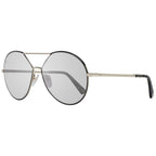 Sonnenbrille aus Goldmetall