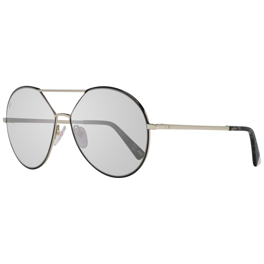 Sonnenbrille aus Goldmetall
