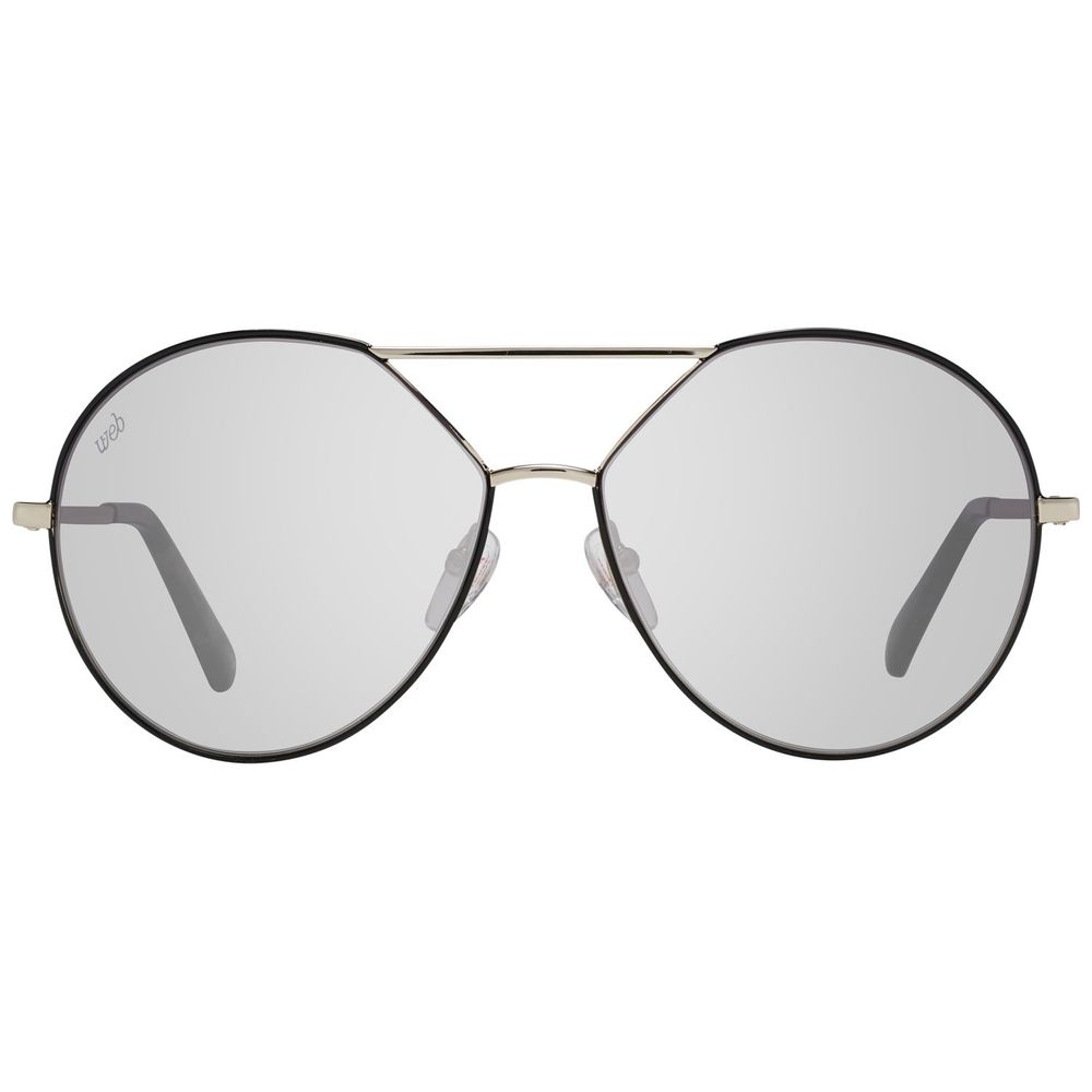 Sonnenbrille aus Goldmetall